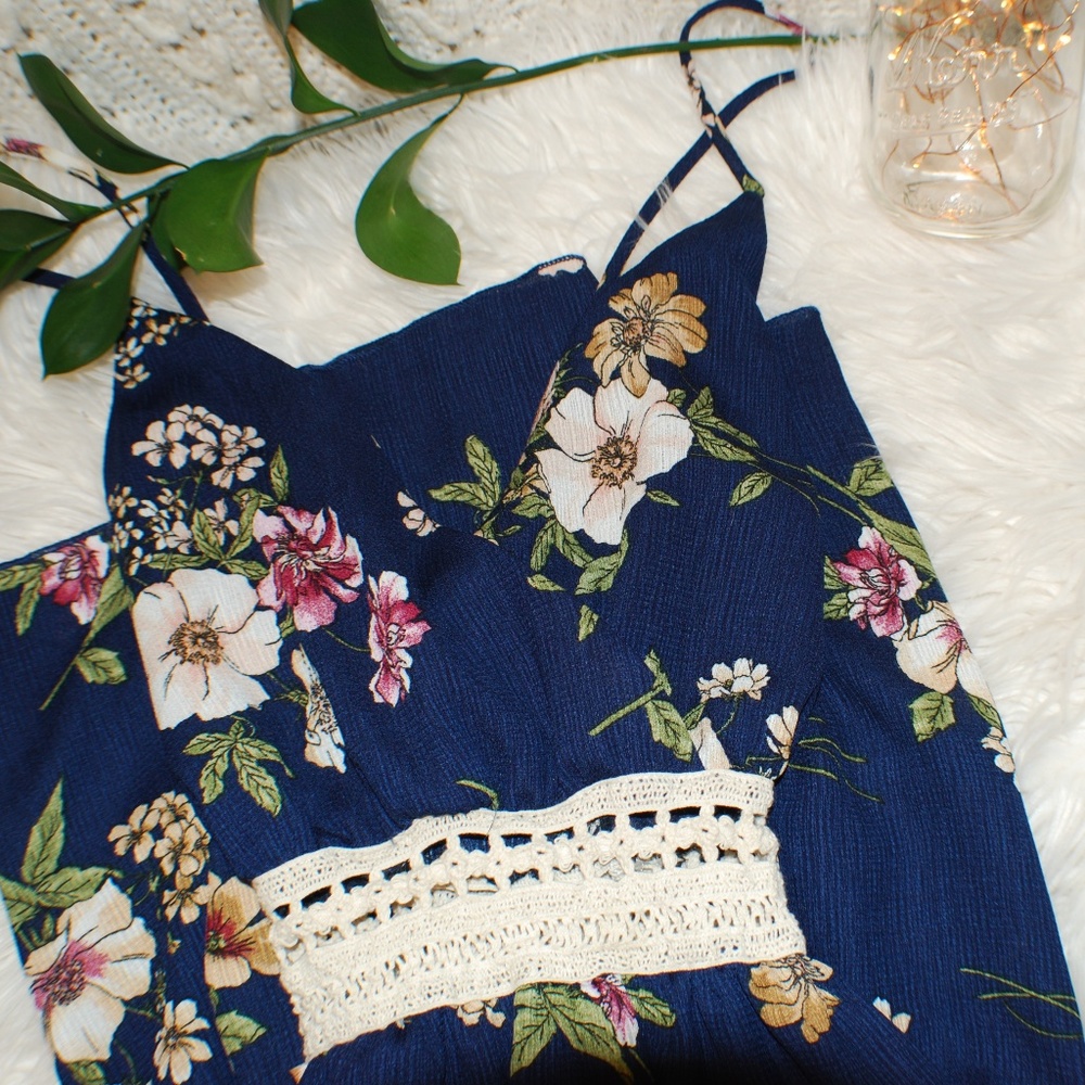 Floral Romper Dress